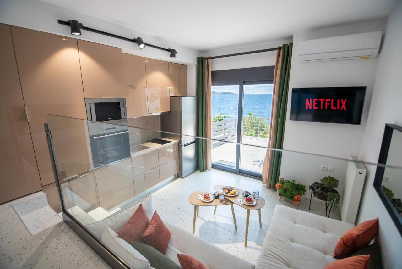 Anemos Seaside Apartment 네오스마르마라스 외부 사진